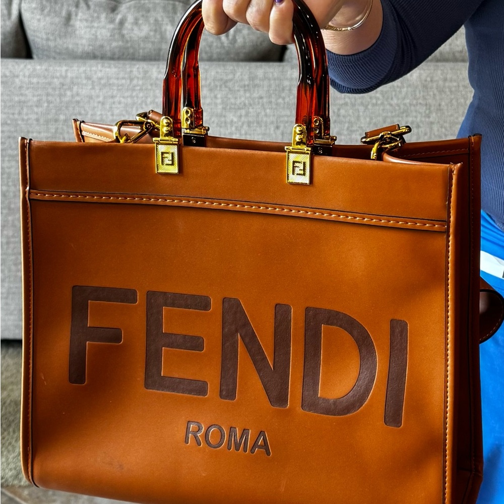 Orange/Brown Bag